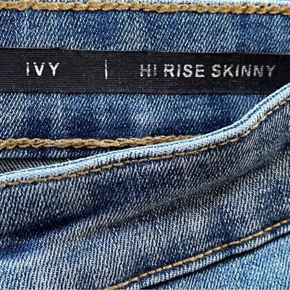 Buffalo David Bitton Ivy High Rise Skinny Denim Jeans Size 28 - Picture 4 of 9